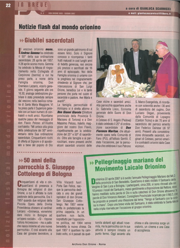 Don Orione oggi, 2007, 06, pagina 22