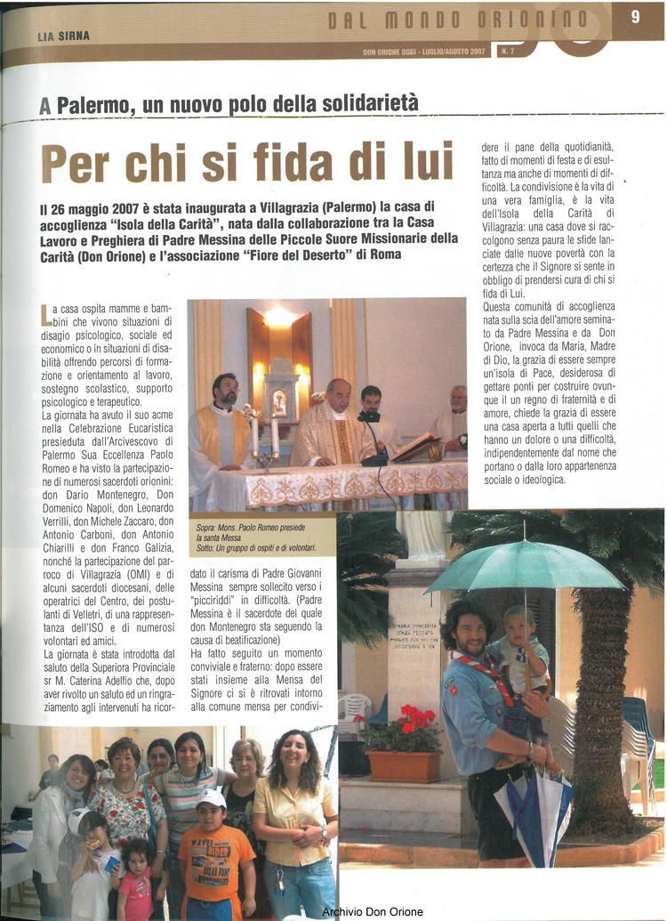 Don Orione oggi, 2007, 07, pagina 9
