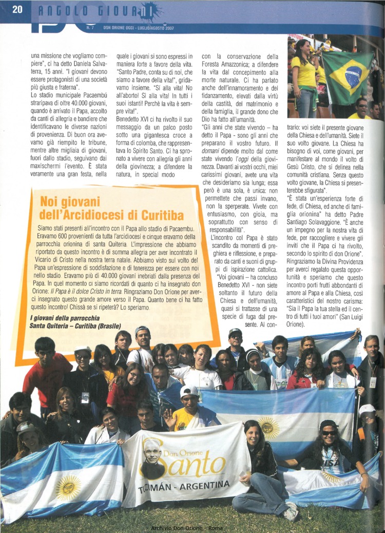 Don Orione oggi, 2007, 07, pagina 20