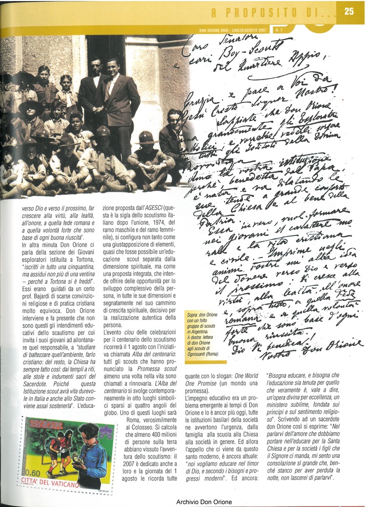 Don Orione oggi, 2007, 07, pagina 25