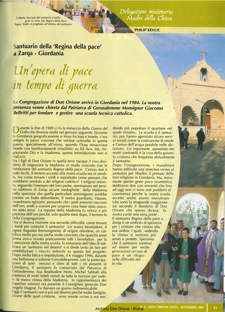 Don Orione oggi, 2007, 08, pagina 31