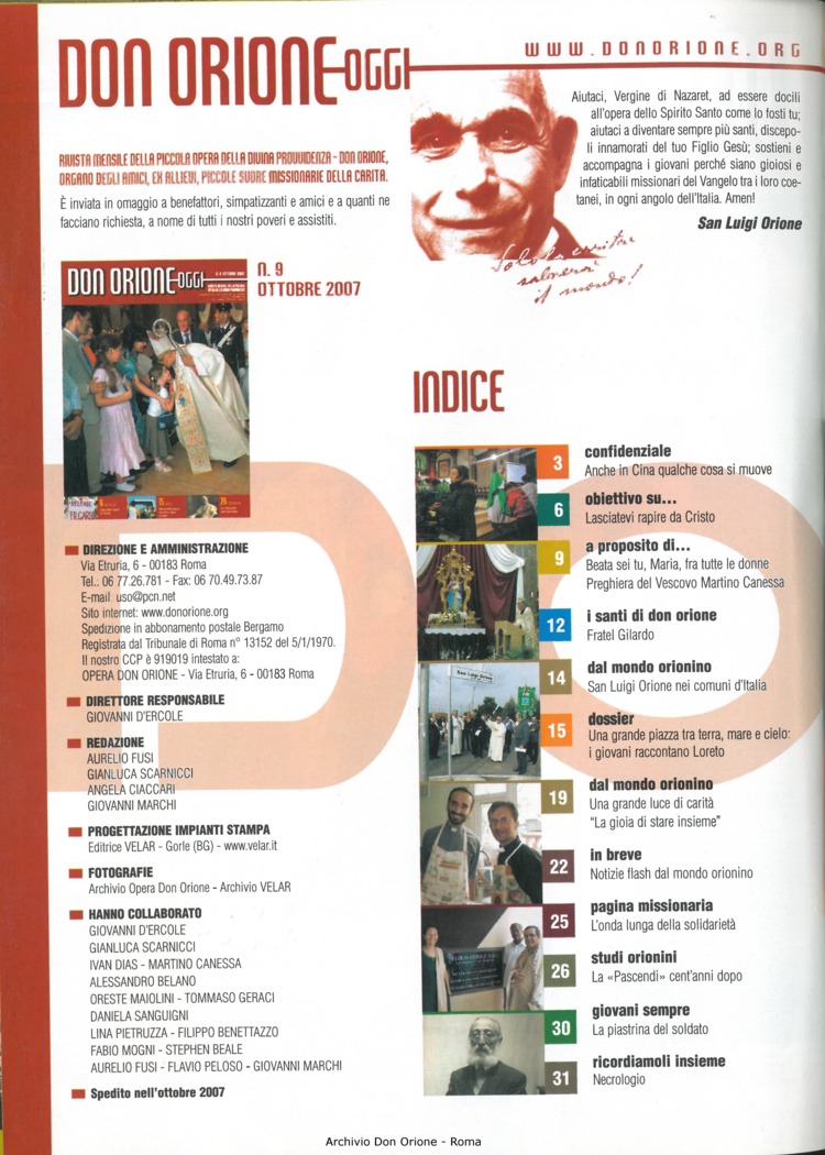 Don Orione oggi, 2007, 09, pagina 2