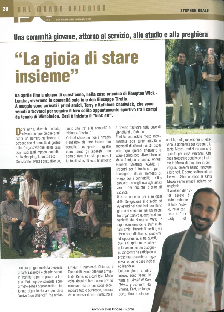 Don Orione oggi, 2007, 09, pagina 20