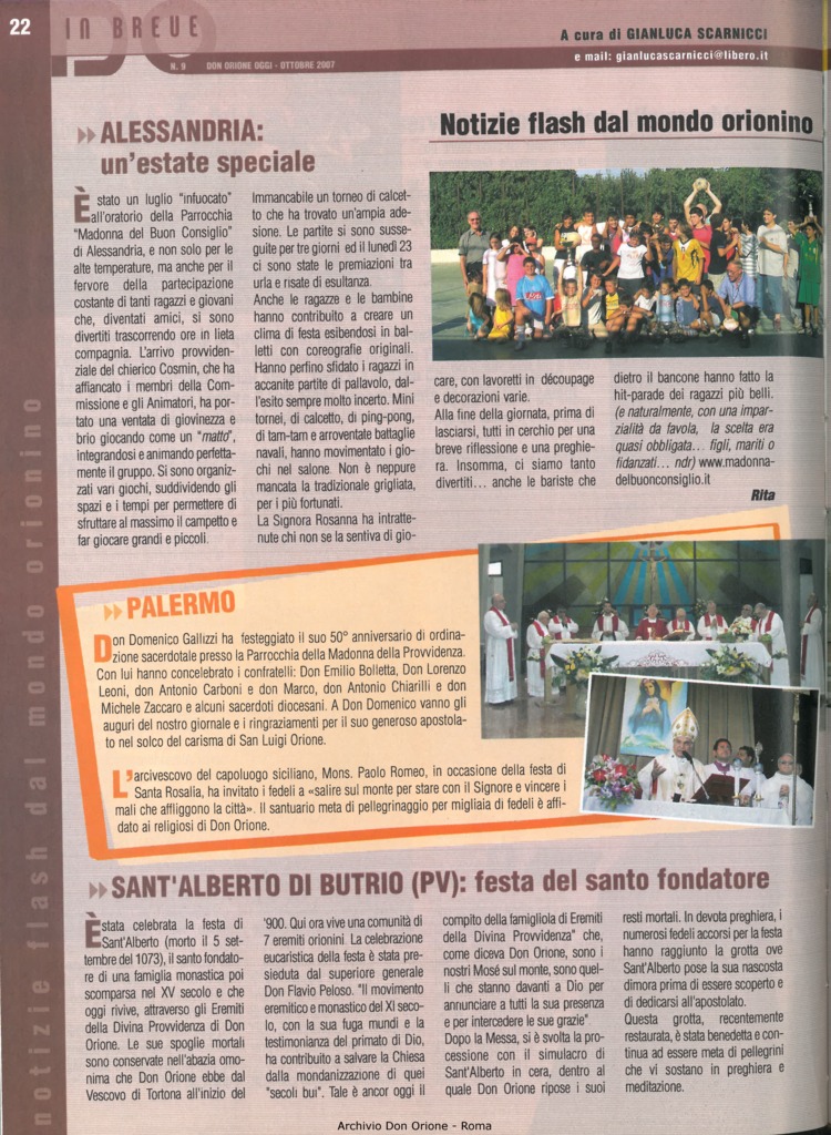 Don Orione oggi, 2007, 09, pagina 22
