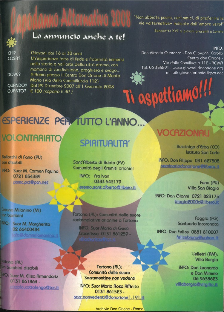 Don Orione oggi, 2007, 10, pagina 19