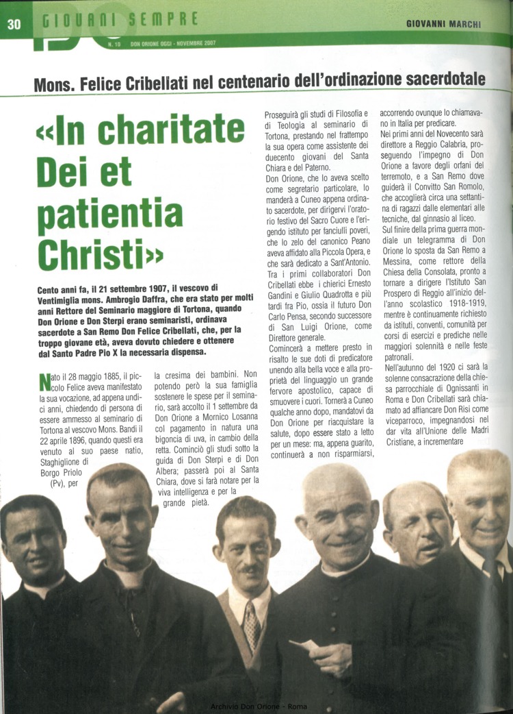 Don Orione oggi, 2007, 10, pagina 30