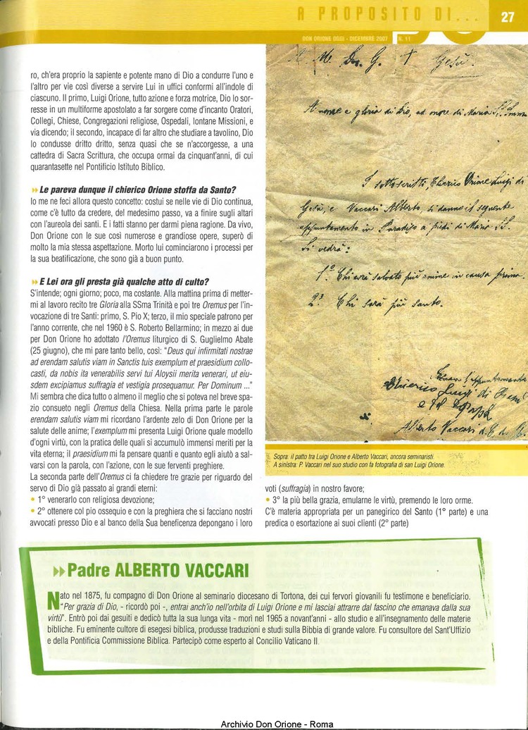 Don Orione oggi, 2007, 11, pagina 27