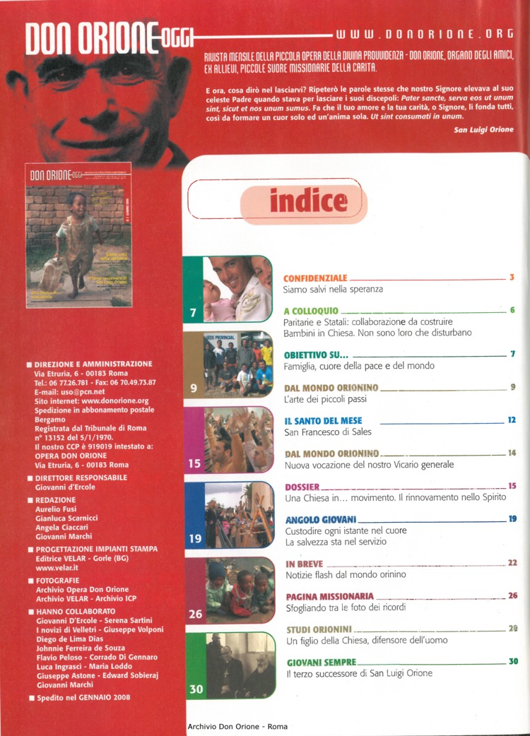 Don Orione oggi, 2008, 01, pagina 2