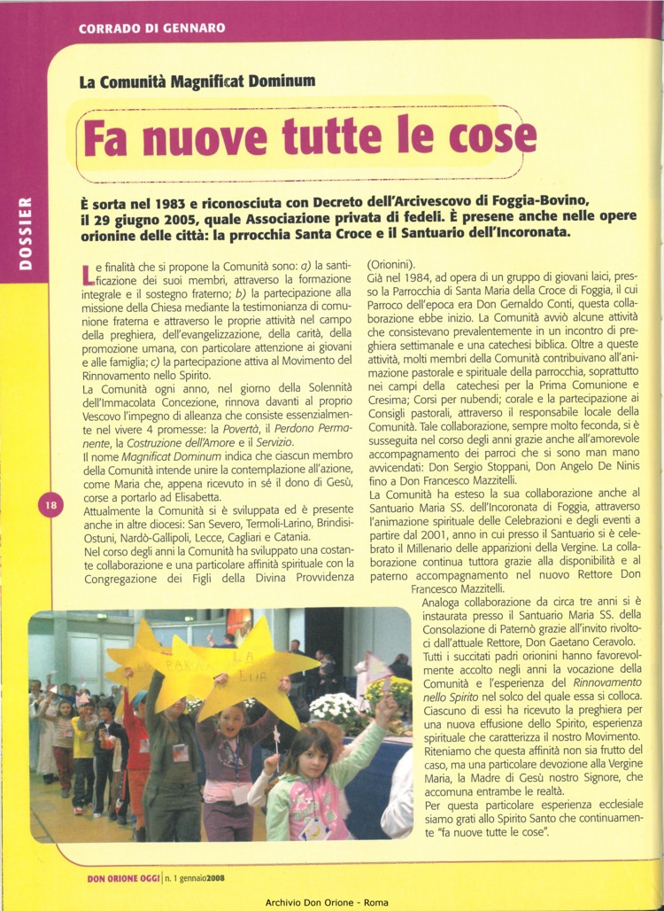 Don Orione oggi, 2008, 01, pagina 18