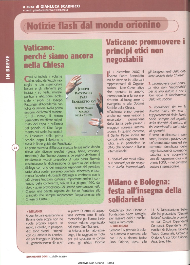 Don Orione oggi, 2008, 02, pagina 22