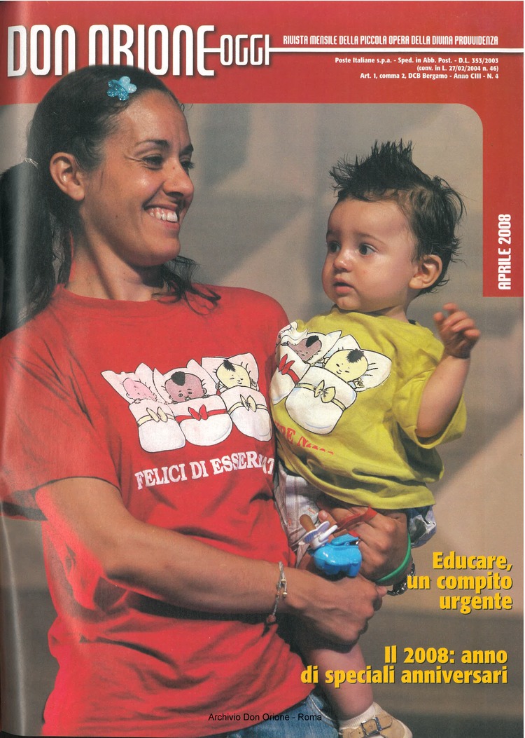 Don Orione oggi, 2008, 04, pagina 1