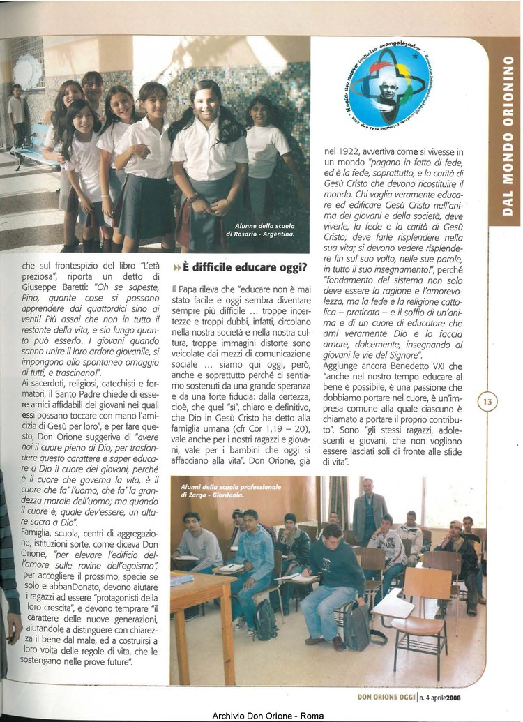 Don Orione oggi, 2008, 04, pagina 13