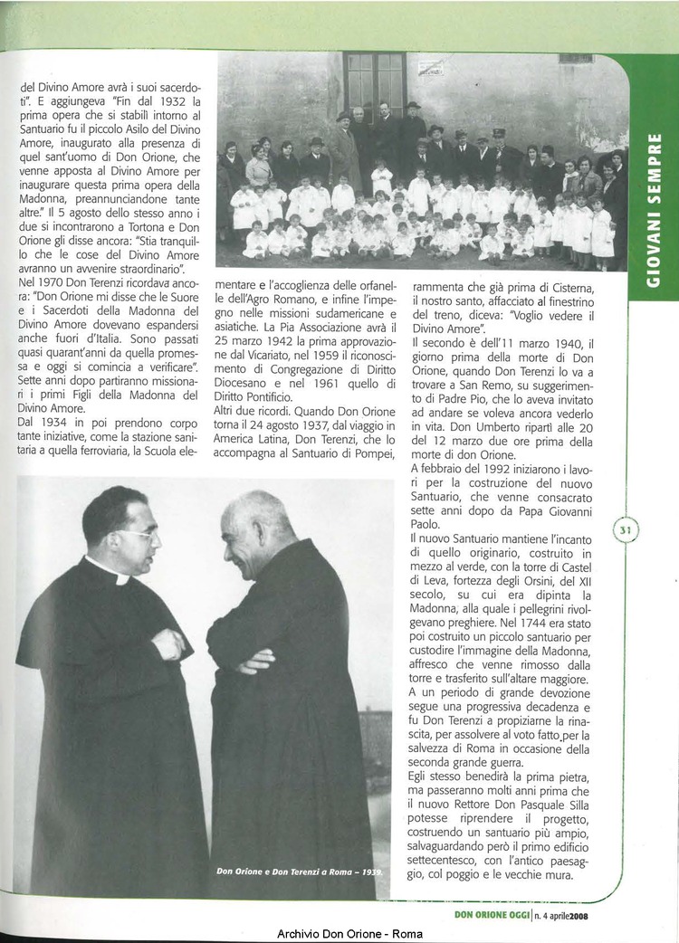 Don Orione oggi, 2008, 04, pagina 31
