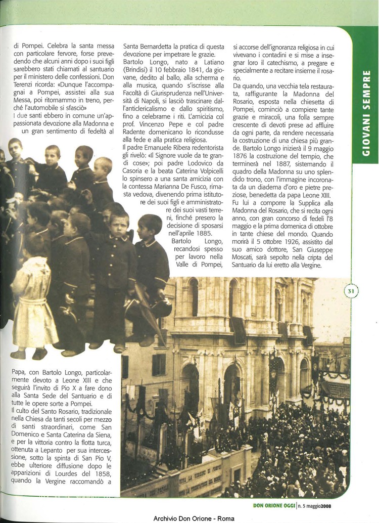 Don Orione oggi, 2008, 05, pagina 31