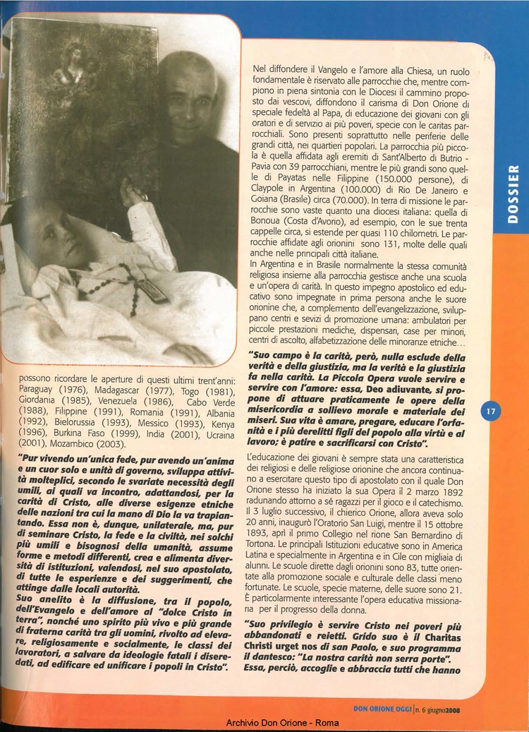 Don Orione oggi, 2008, 06, pagina 17