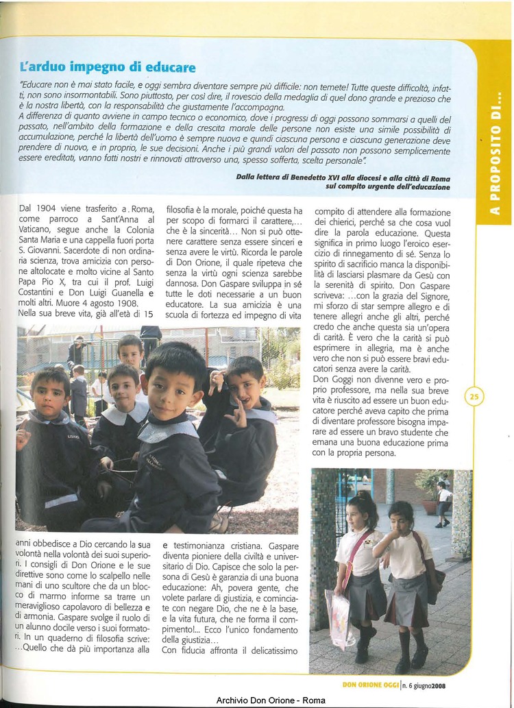 Don Orione oggi, 2008, 06, pagina 25