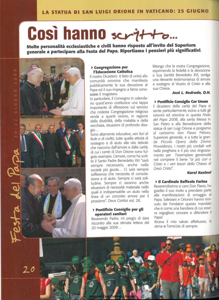 Don Orione oggi, 2008, 07, pagina 20