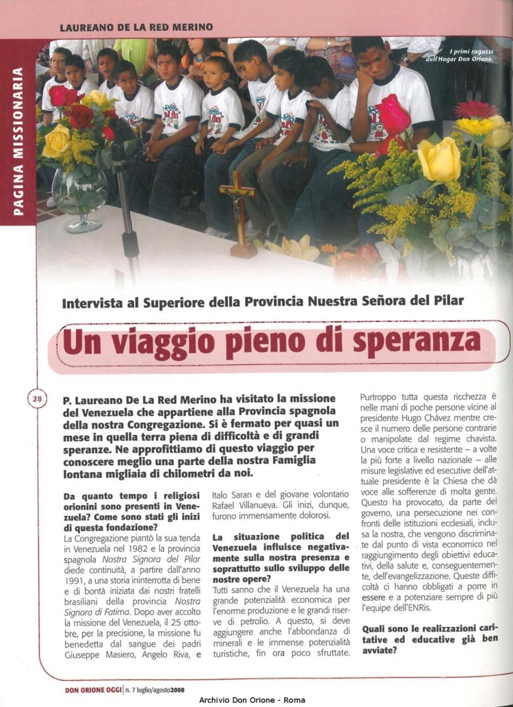 Don Orione oggi, 2008, 07, pagina 28
