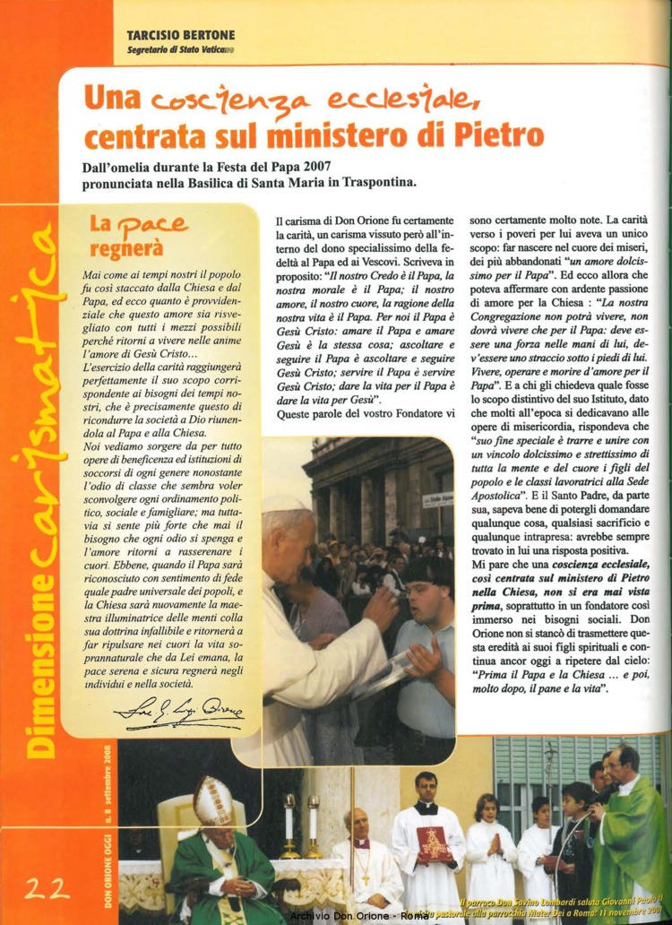 Don Orione oggi, 2008, 08, pagina 22