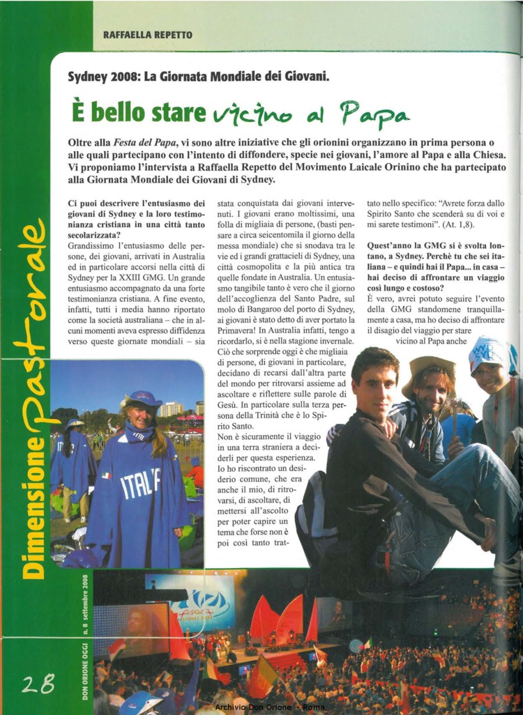 Don Orione oggi, 2008, 08, pagina 28
