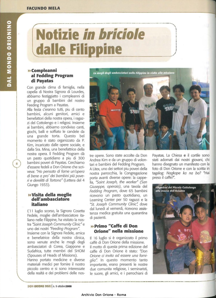Don Orione oggi, 2008, 09, pagina 8