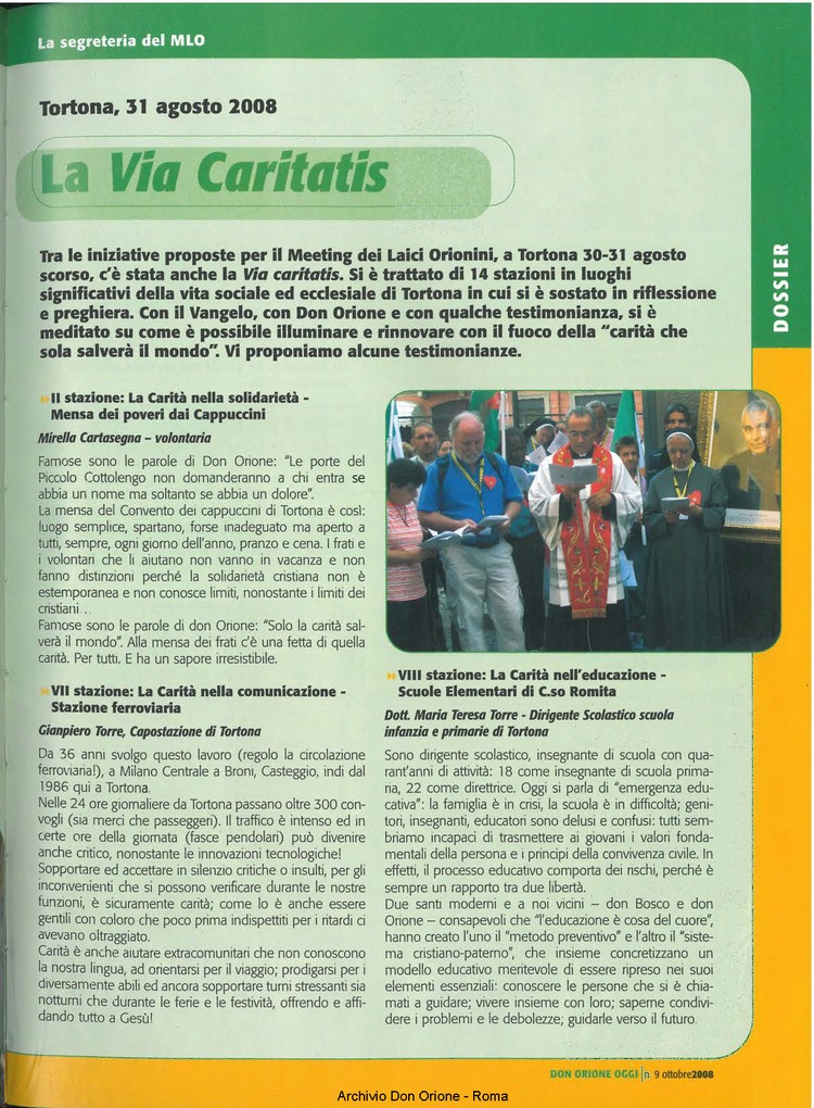 Don Orione oggi, 2008, 09, pagina 19