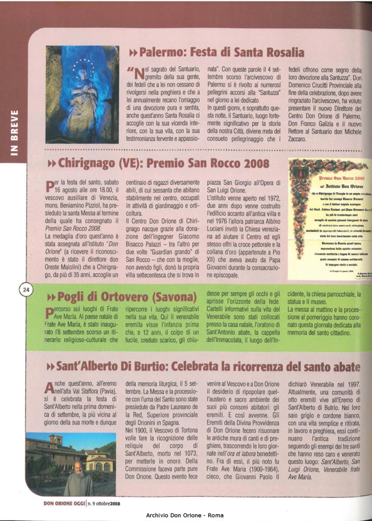 Don Orione oggi, 2008, 09, pagina 24