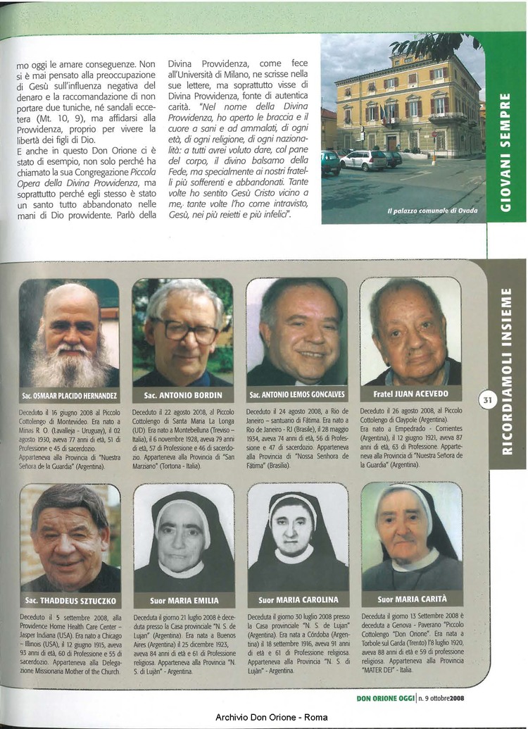Don Orione oggi, 2008, 09, pagina 31