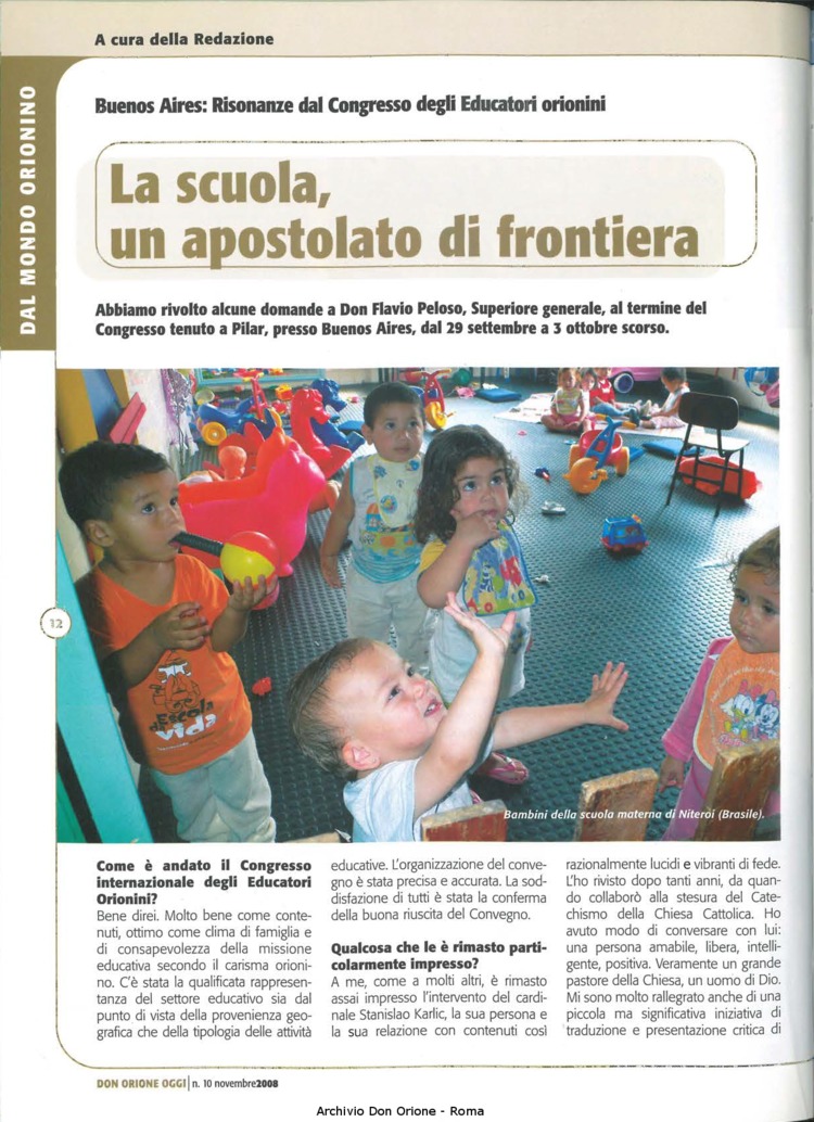 Don Orione oggi, 2008, 10, pagina 12