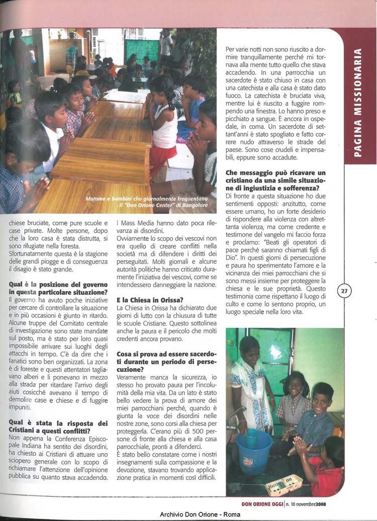 Don Orione oggi, 2008, 10, pagina 27
