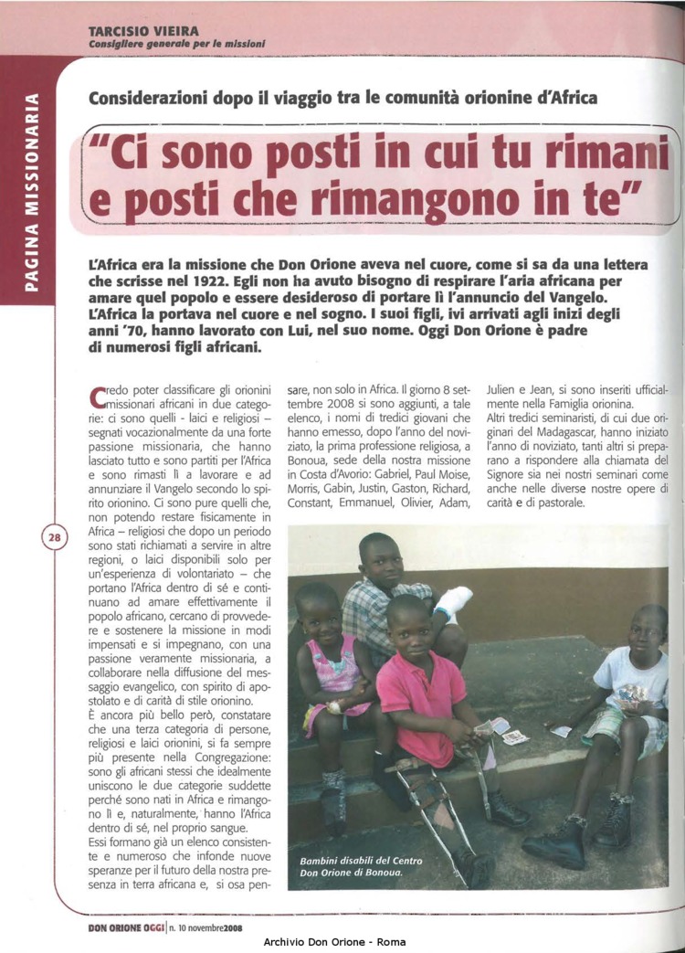 Don Orione oggi, 2008, 10, pagina 28