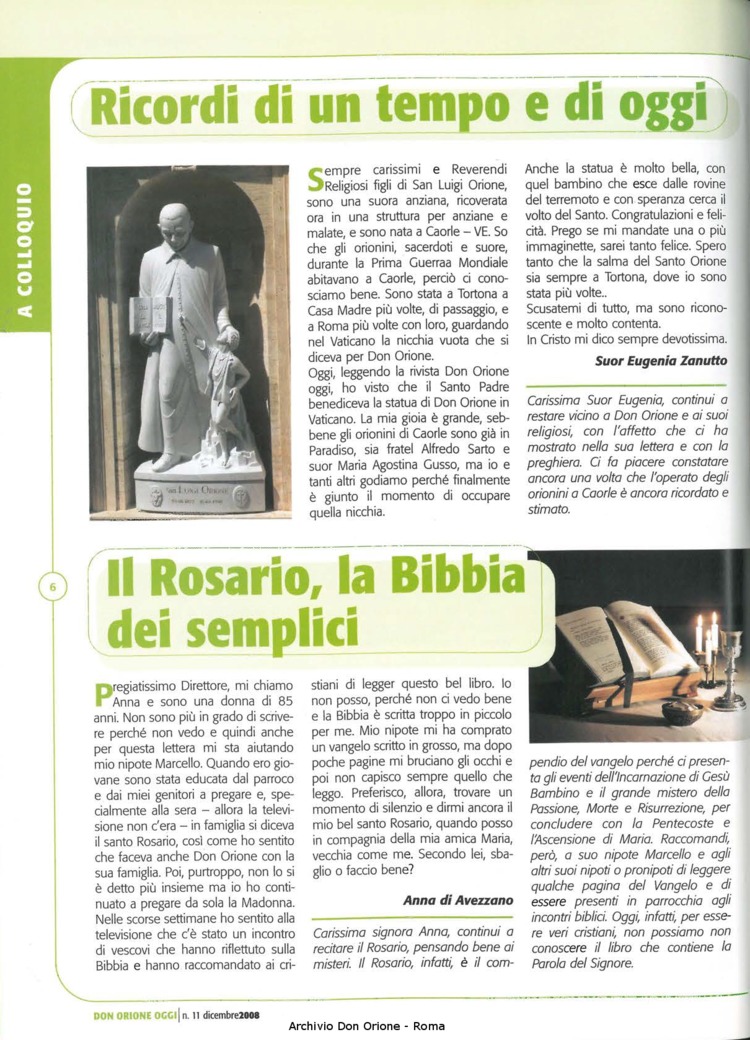 Don Orione oggi, 2008, 11, pagina 6