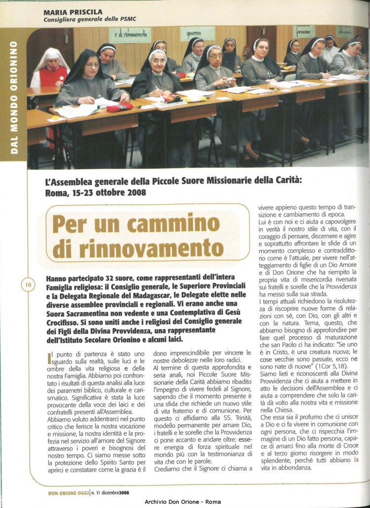 Don Orione oggi, 2008, 11, pagina 10