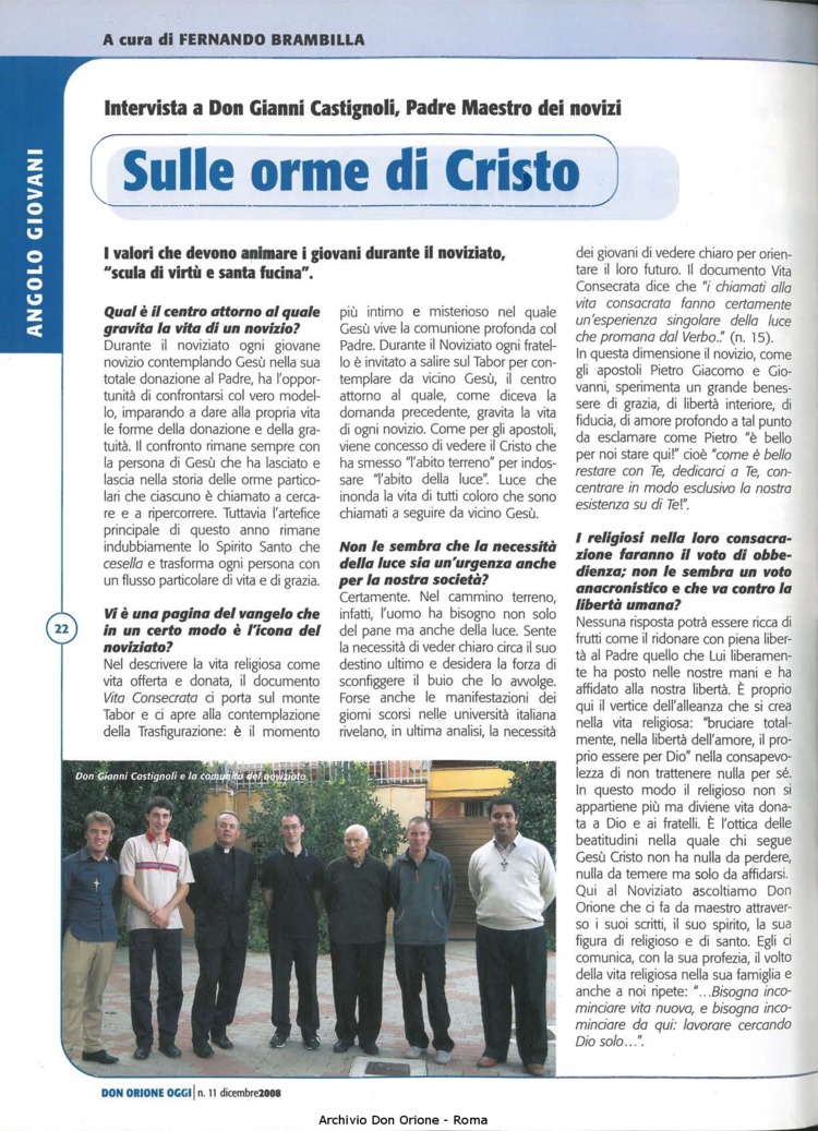Don Orione oggi, 2008, 11, pagina 22