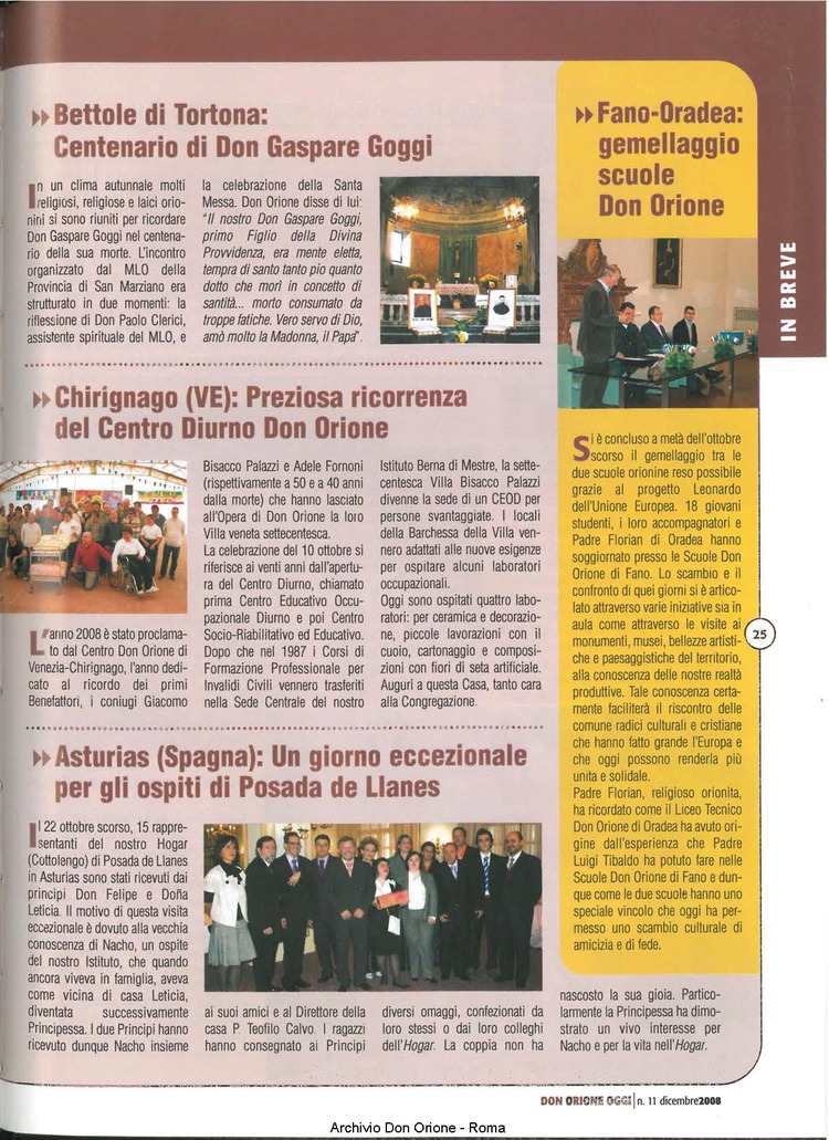 Don Orione oggi, 2008, 11, pagina 25