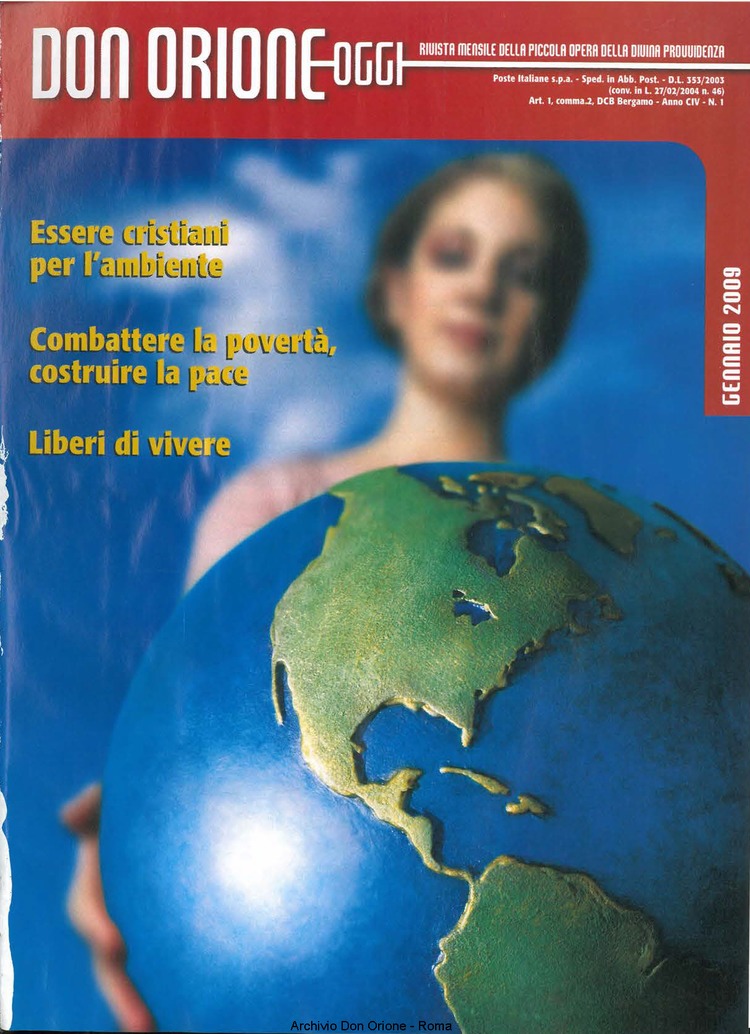 Don Orione oggi, 2009, 01, pagina 1