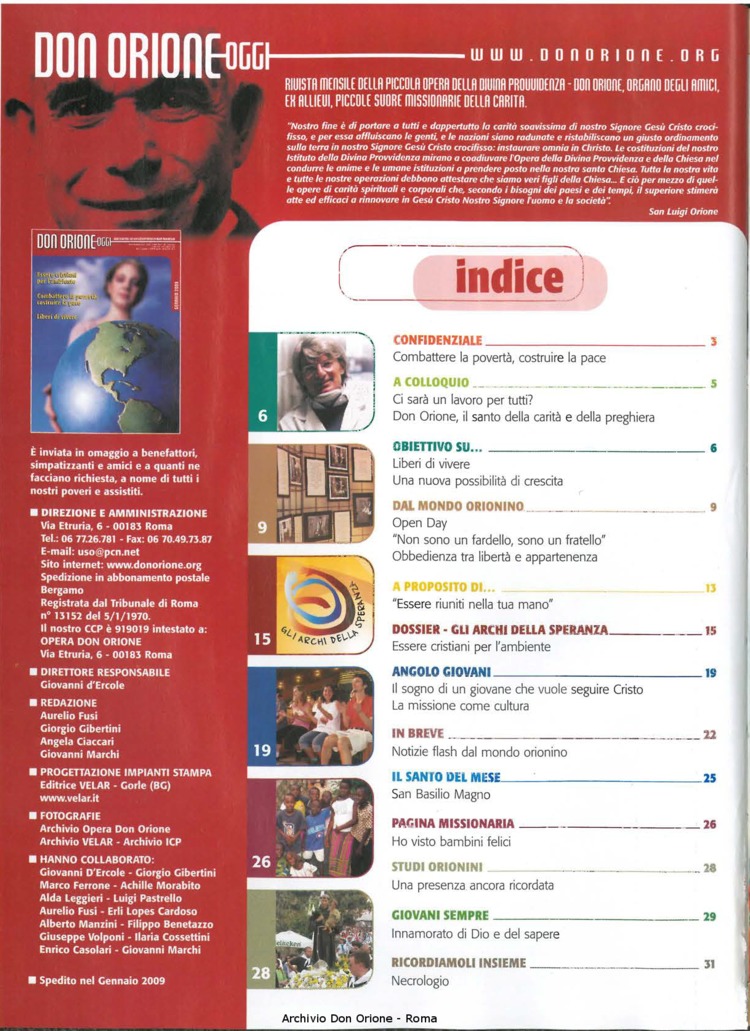 Don Orione oggi, 2009, 01, pagina 2