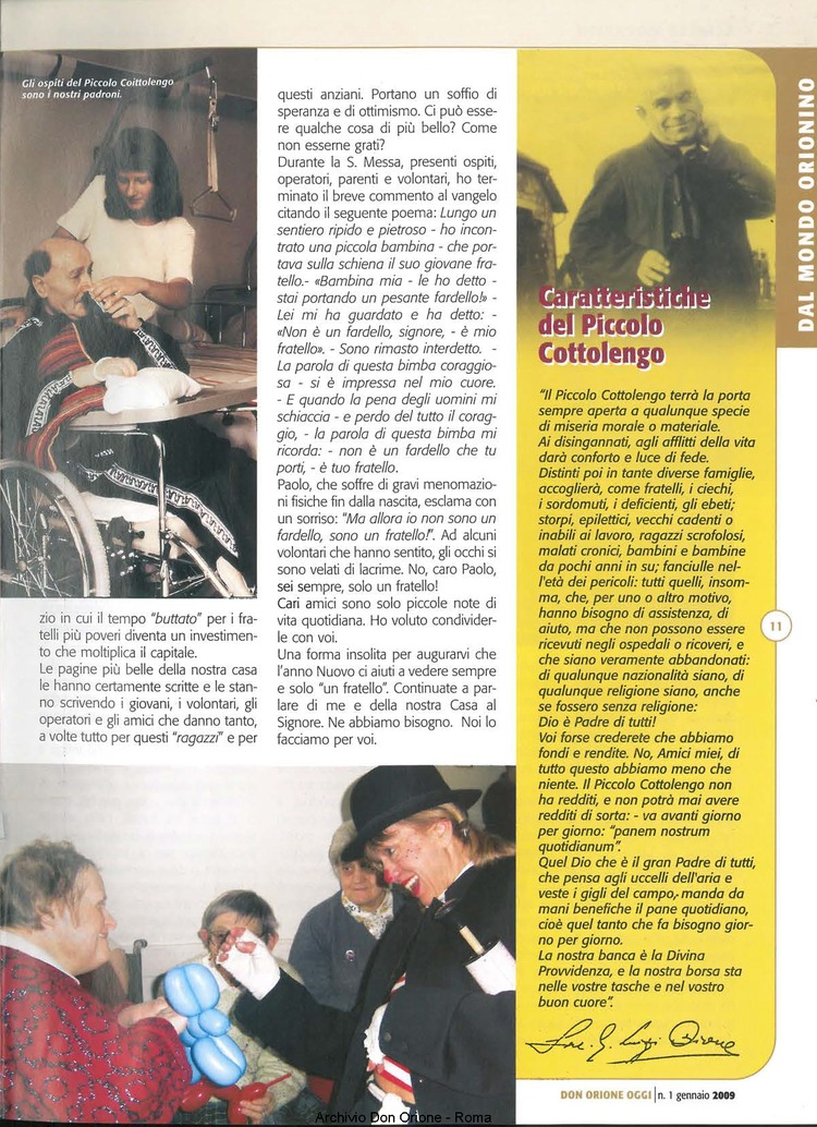 Don Orione oggi, 2009, 01, pagina 11