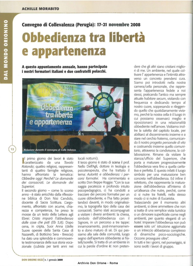 Don Orione oggi, 2009, 01, pagina 12