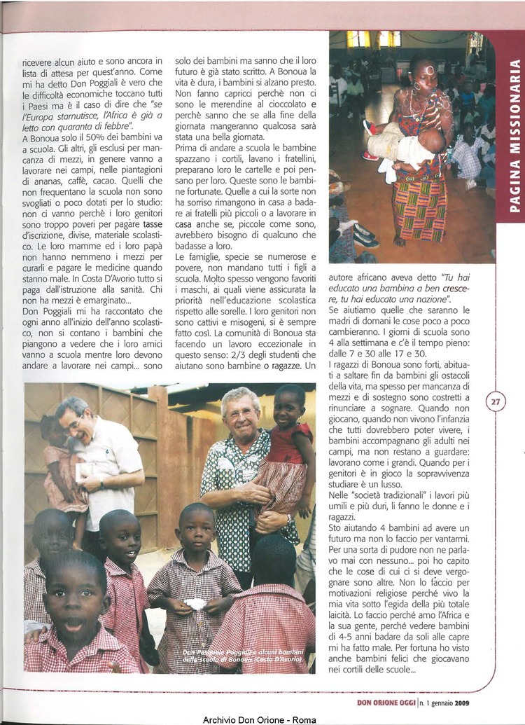 Don Orione oggi, 2009, 01, pagina 27
