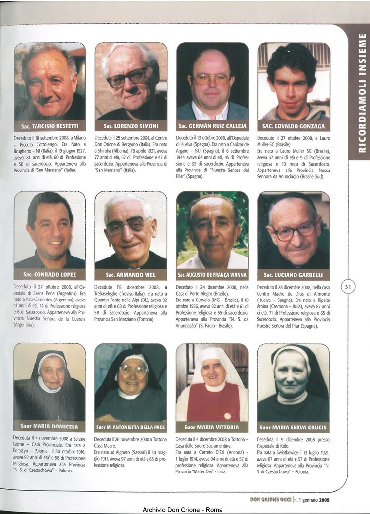Don Orione oggi, 2009, 01, pagina 31