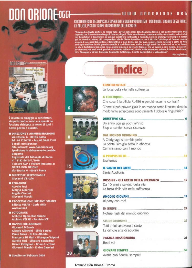 Don Orione oggi, 2009, 02, pagina 2