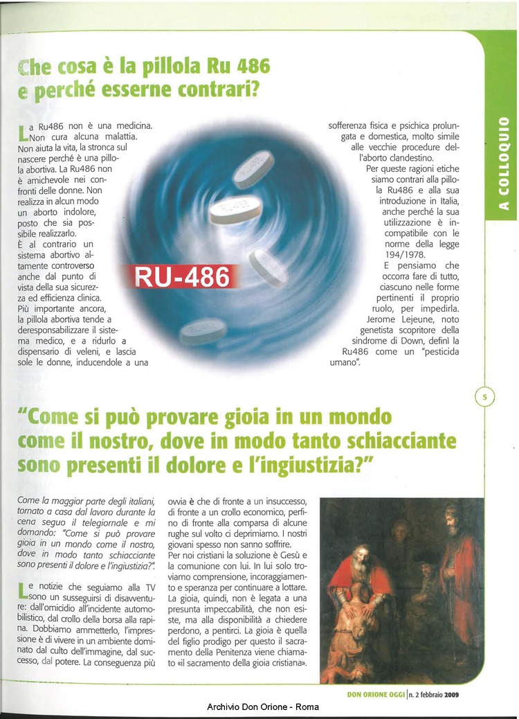 Don Orione oggi, 2009, 02, pagina 5