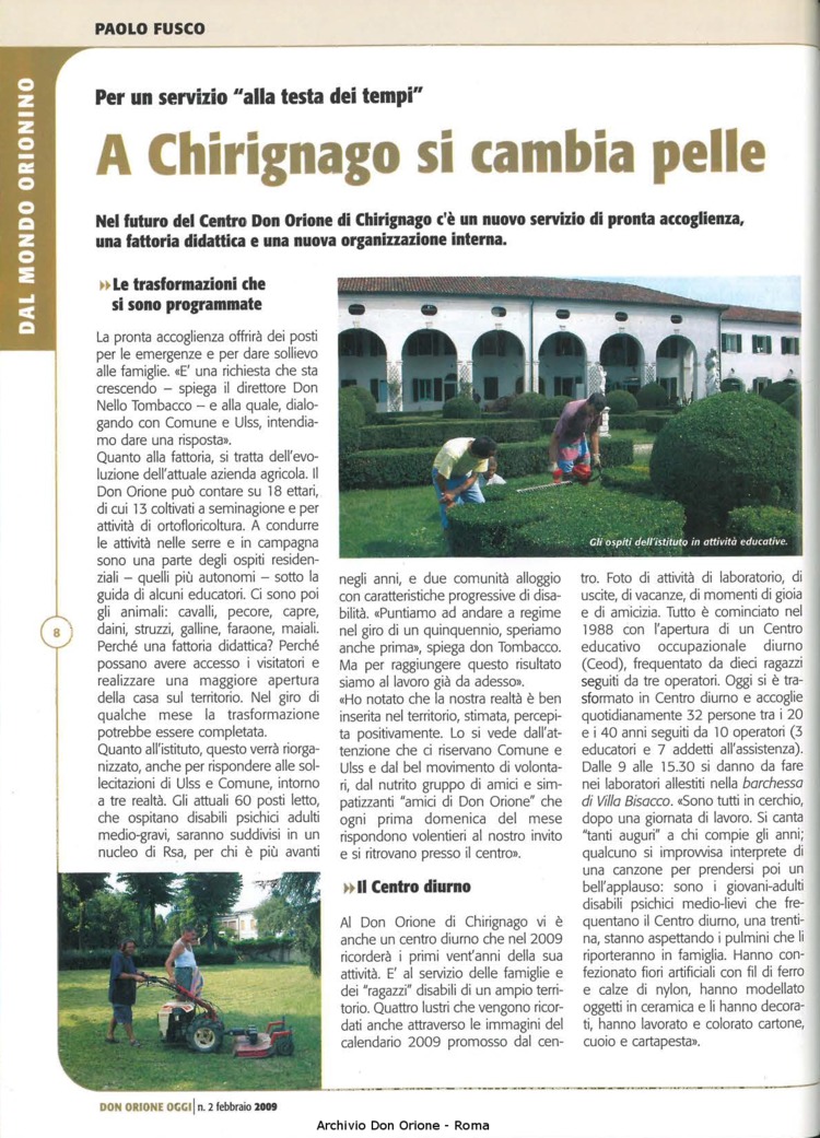 Don Orione oggi, 2009, 02, pagina 8