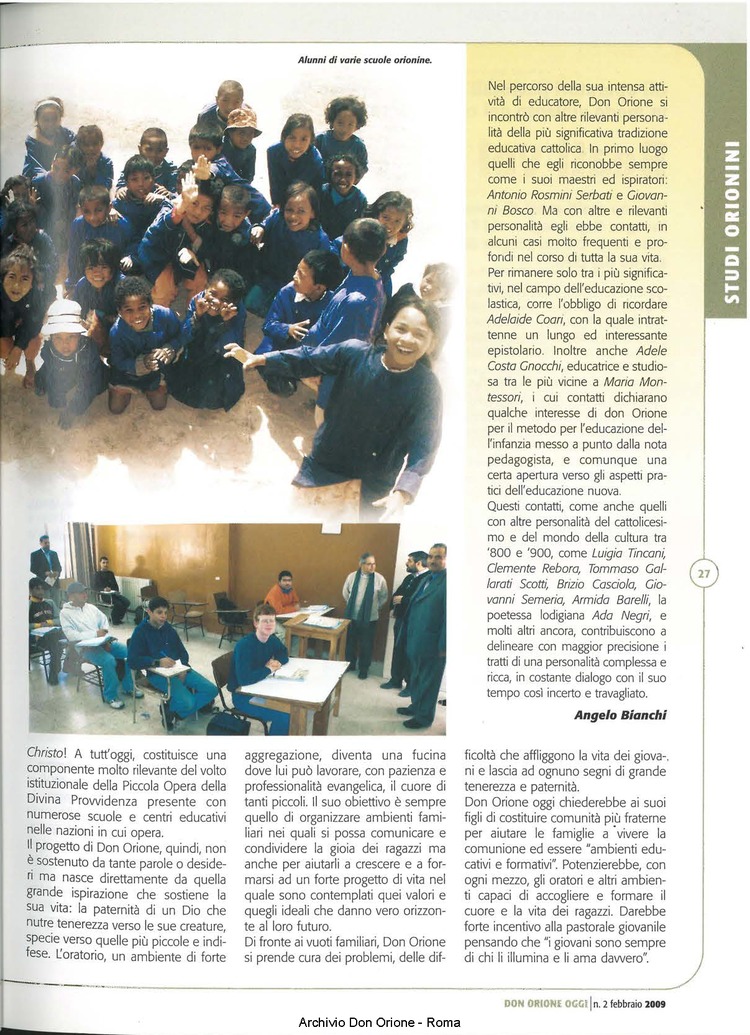 Don Orione oggi, 2009, 02, pagina 27