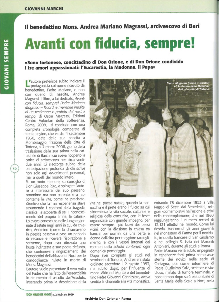 Don Orione oggi, 2009, 02, pagina 30