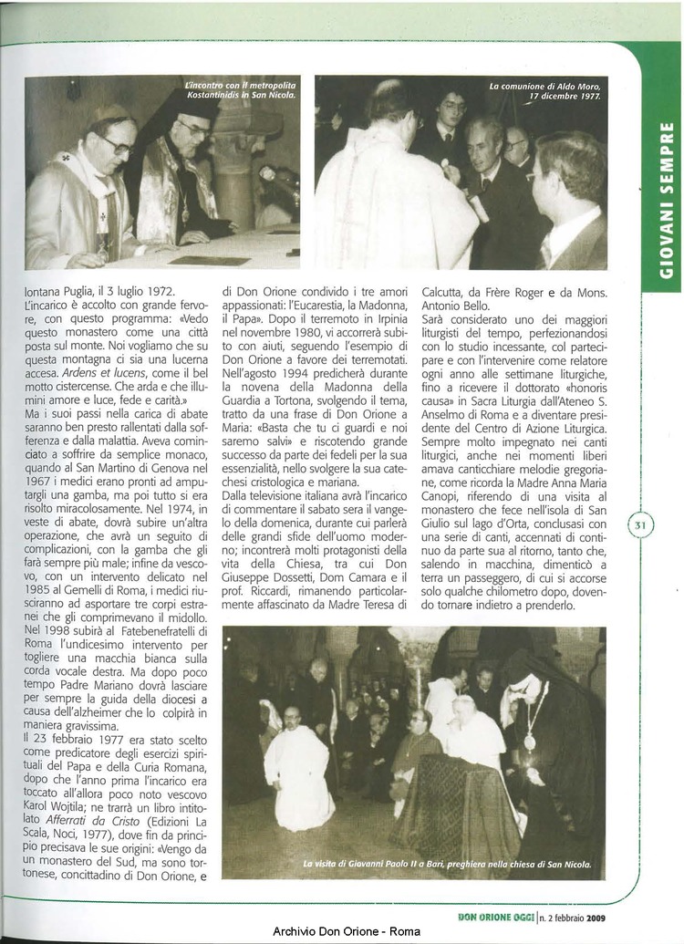 Don Orione oggi, 2009, 02, pagina 31