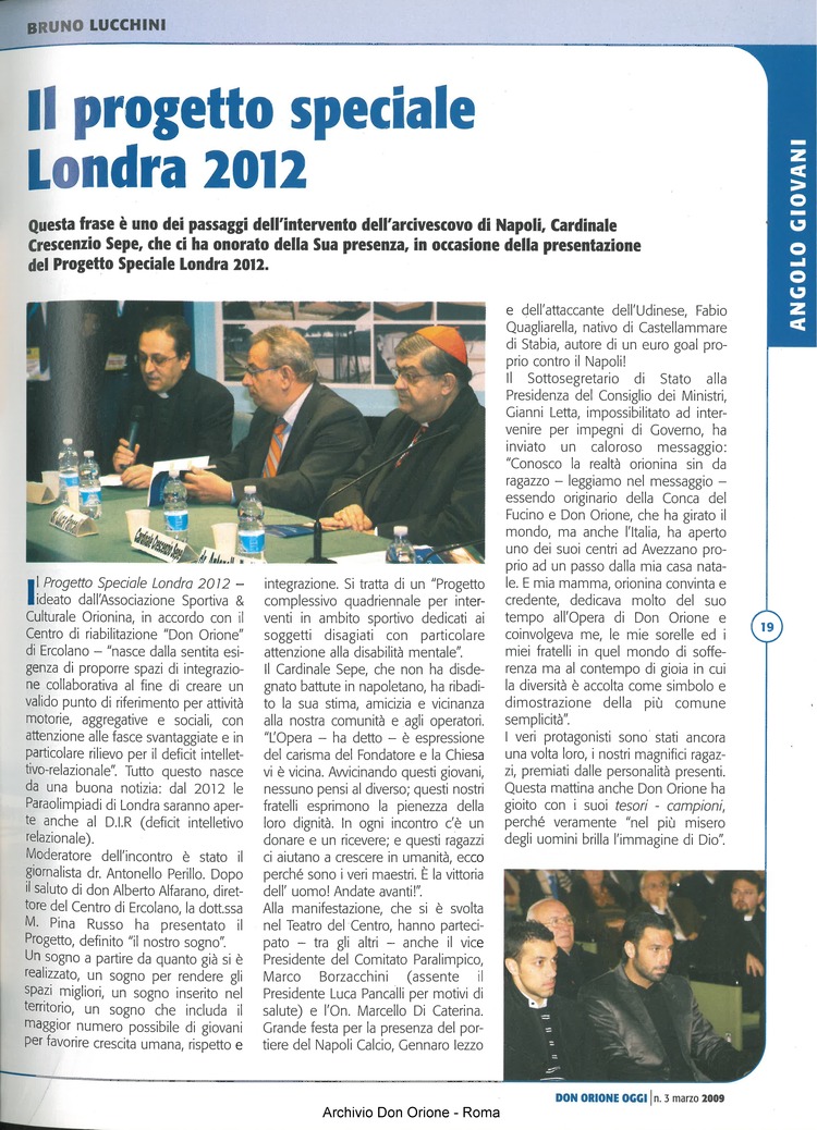 Don Orione oggi, 2009, 03, pagina 19