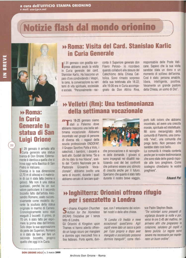 Don Orione oggi, 2009, 03, pagina 22