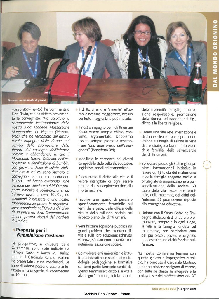 Don Orione oggi, 2009, 04, pagina 11